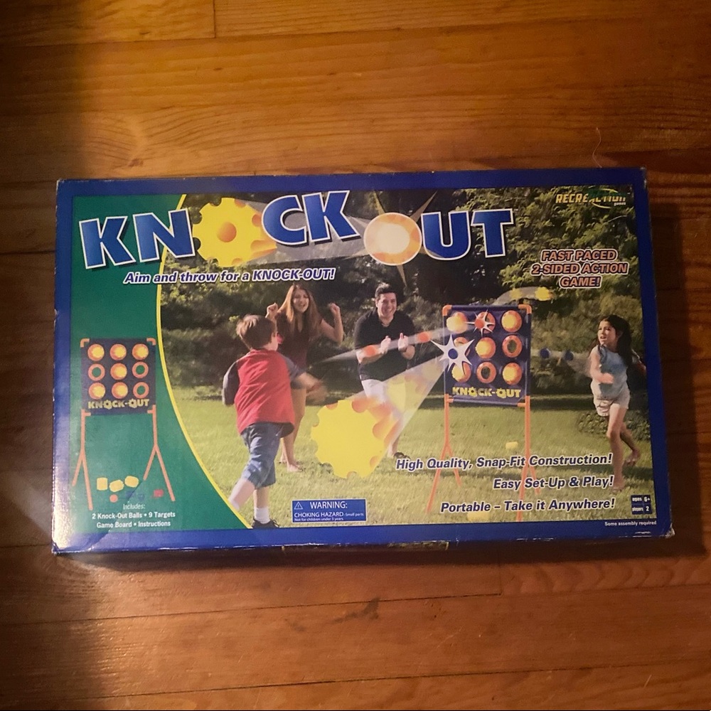 Knock Out Outdoor Game